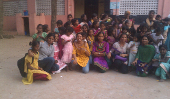 Games were organised for the destitute children of Rainbow Homes, an NGO in Chetpet, Chennai