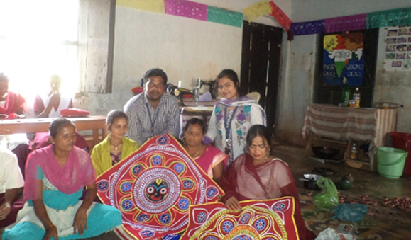 Inmates of Aaina, an organisation which works with people with disabilities, women and children, in Bhubaneshwar, were given tips on health and safety