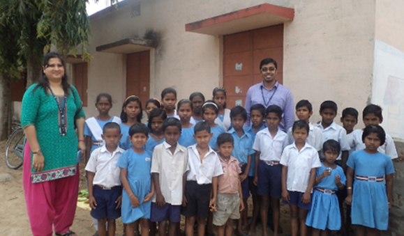 TCSers created awareness on environmental conservation for Bisipada schoolchildren in Bhubaneshwar, through story-telling and songs